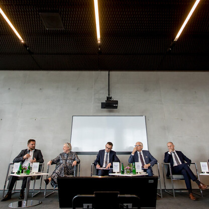 Konferencja prasowa nt. 16. edycji Europejskiego Kongresu Gospodarczego. fot. Tomasz Żak / UMWS