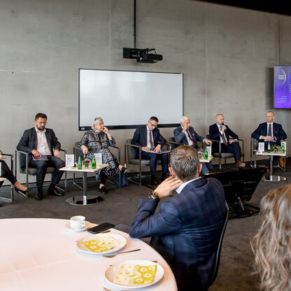 Konferencja prasowa nt. 16. edycji Europejskiego Kongresu Gospodarczego. fot. Tomasz Żak / UMWS