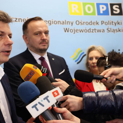 Otwarcie Regionalnej Placówki Opiekuńczo-Terapeutycznej w Bytomiu. fot. Andrzej Grygiel / UMWS