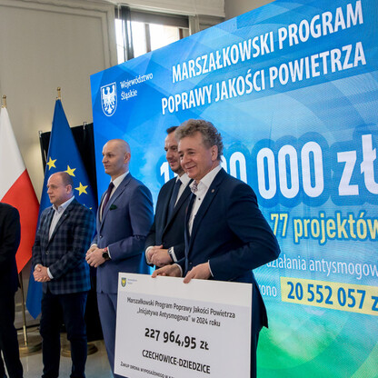 Fundusze UE na OZE i Marszałkowski Program Poprawy Jakości Powietrza. fot. Tomasz Żak / UMWS