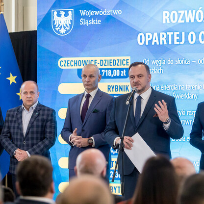 Fundusze UE na OZE i Marszałkowski Program Poprawy Jakości Powietrza. fot. Tomasz Żak / UMWS