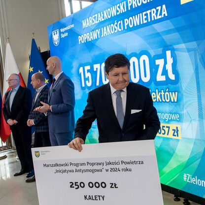 Fundusze UE na OZE i Marszałkowski Program Poprawy Jakości Powietrza. fot. Tomasz Żak / UMWS