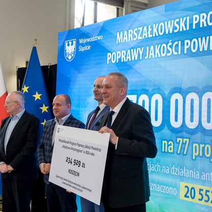 Fundusze UE na OZE i Marszałkowski Program Poprawy Jakości Powietrza. fot. Tomasz Żak / UMWS