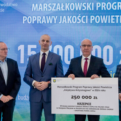 Fundusze UE na OZE i Marszałkowski Program Poprawy Jakości Powietrza. fot. Tomasz Żak / UMWS