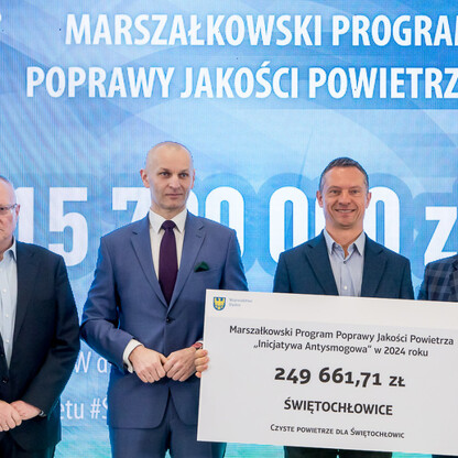 Fundusze UE na OZE i Marszałkowski Program Poprawy Jakości Powietrza. fot. Tomasz Żak / UMWS