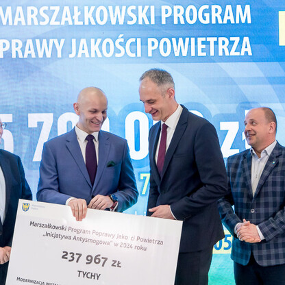 Fundusze UE na OZE i Marszałkowski Program Poprawy Jakości Powietrza. fot. Tomasz Żak / UMWS