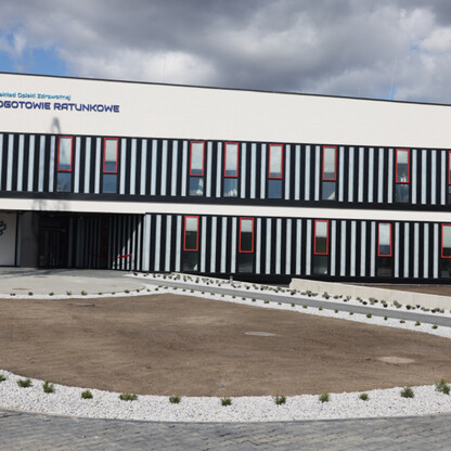 Nowa siedziba Rejonowego Pogotowia Ratunkowego. fot.   Andrzej Grygiel / UMWS