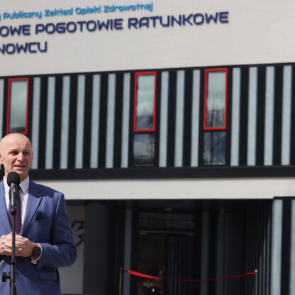 Nowa siedziba Rejonowego Pogotowia Ratunkowego. fot.   Andrzej Grygiel / UMWS