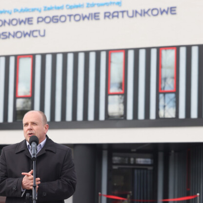 Nowa siedziba Rejonowego Pogotowia Ratunkowego. fot.   Andrzej Grygiel / UMWS