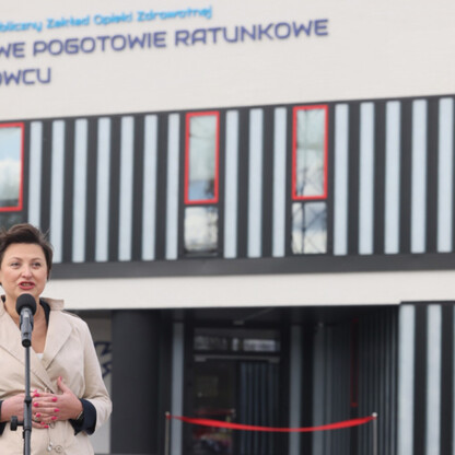 Nowa siedziba Rejonowego Pogotowia Ratunkowego. fot.   Andrzej Grygiel / UMWS