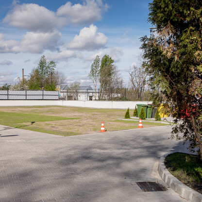 Katowickie Centrum Onkologii wzbogaciło się o ekologiczny parking, fot. Tomasz Żak / UMWS
