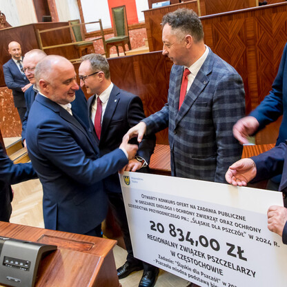 Śląskie dla pszczół. fot. Tomasz Żak / UMWS