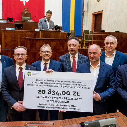Śląskie dla pszczół. fot. Tomasz Żak / UMWS