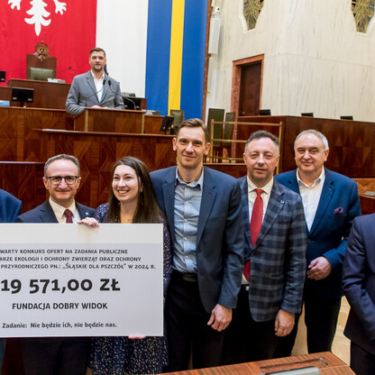 Śląskie dla pszczół. fot. Tomasz Żak / UMWS