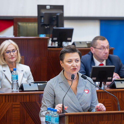 Sesja Sejmiku Województwa  Śląskiego. fot. Andrzej Grygiel / UMWS
