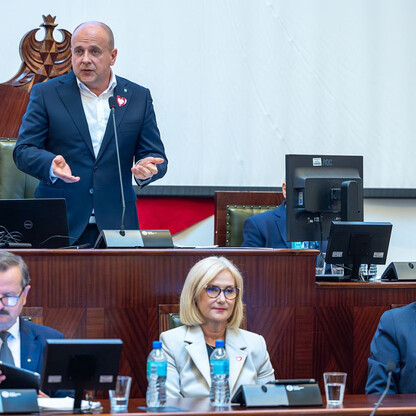 Sesja Sejmiku Województwa  Śląskiego. fot. Andrzej Grygiel / UMWS