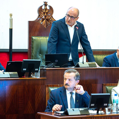 Sesja Sejmiku Województwa  Śląskiego. fot. Andrzej Grygiel / UMWS