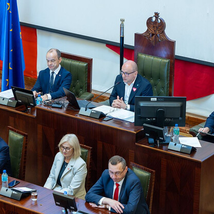 Sesja Sejmiku Województwa  Śląskiego. fot. Andrzej Grygiel / UMWS