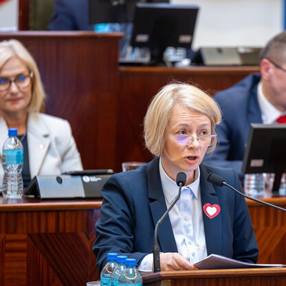 Sesja Sejmiku Województwa  Śląskiego. fot. Andrzej Grygiel / UMWS