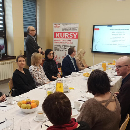 Druga wizyta studyjna partnera z Islandii . fot. mat. organizatora