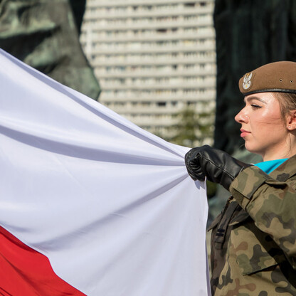 Obchody rocznicy uchwalenia Konstytucji 3 Maja oraz wybuchu III Powstania Śląskiego. fot. Tomasz Żak / UMWS