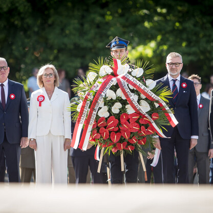 Obchody rocznicy uchwalenia Konstytucji 3 Maja oraz wybuchu III Powstania Śląskiego. fot. Tomasz Żak / UMWS
