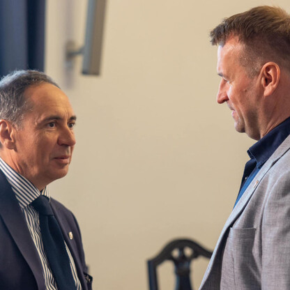 Podpisanie umowy. fot. Andrzej Grygiel / UMWS