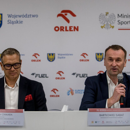 70 ORLEN Memoriał Janusza Kusocińskiego - konferencja prasowa. fot. Tomasz Żak / UMWS