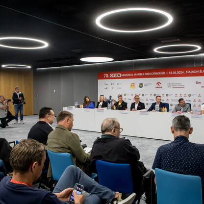 70 ORLEN Memoriał Janusza Kusocińskiego - konferencja prasowa. fot. Tomasz Żak / UMWS