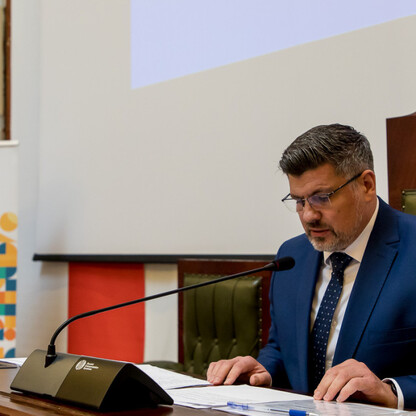 Inauguracyjna Sesja Młodzieżowego Sejmiku Województwa Śląskiego kadencji 2024-2026. fot. Tomasz Żak / UMWS