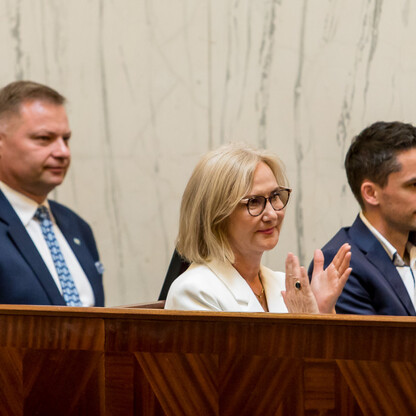 Inauguracyjna Sesja Młodzieżowego Sejmiku Województwa Śląskiego kadencji 2024-2026. fot. Tomasz Żak / UMWS