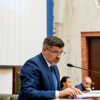 Inauguracyjna Sesja Młodzieżowego Sejmiku Województwa Śląskiego kadencji 2024-2026. fot. Tomasz Żak / UMWS