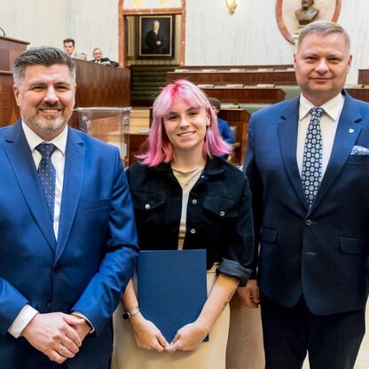 Inauguracyjna Sesja Młodzieżowego Sejmiku Województwa Śląskiego kadencji 2024-2026. fot. Tomasz Żak / UMWS