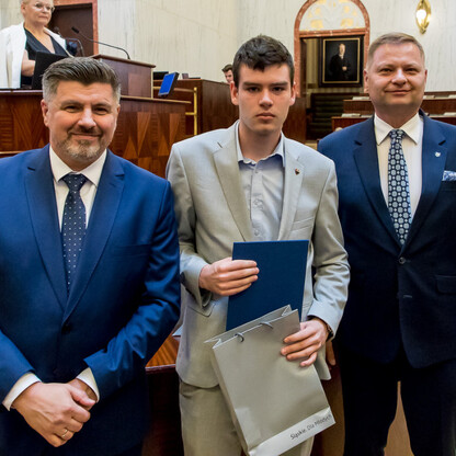 Inauguracyjna Sesja Młodzieżowego Sejmiku Województwa Śląskiego kadencji 2024-2026. fot. Tomasz Żak / UMWS