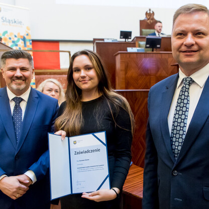 Inauguracyjna Sesja Młodzieżowego Sejmiku Województwa Śląskiego kadencji 2024-2026. fot. Tomasz Żak / UMWS