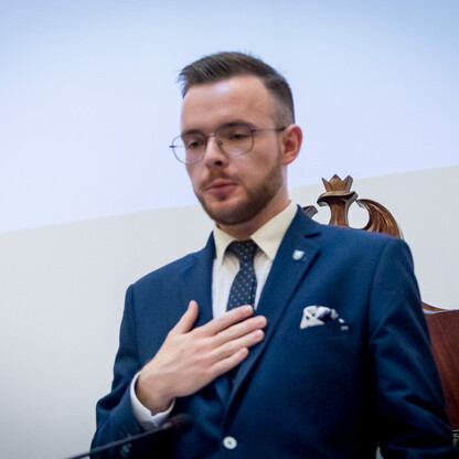 Inauguracyjna Sesja Młodzieżowego Sejmiku Województwa Śląskiego kadencji 2024-2026. fot. Tomasz Żak / UMWS