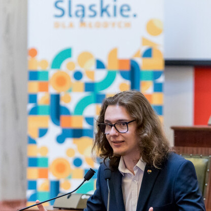Inauguracyjna Sesja Młodzieżowego Sejmiku Województwa Śląskiego kadencji 2024-2026. fot. Tomasz Żak / UMWS