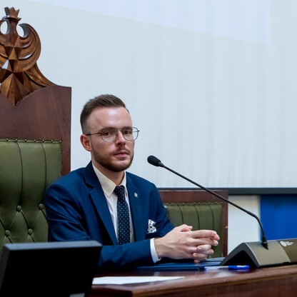 Inauguracyjna Sesja Młodzieżowego Sejmiku Województwa Śląskiego kadencji 2024-2026. fot. Tomasz Żak / UMWS