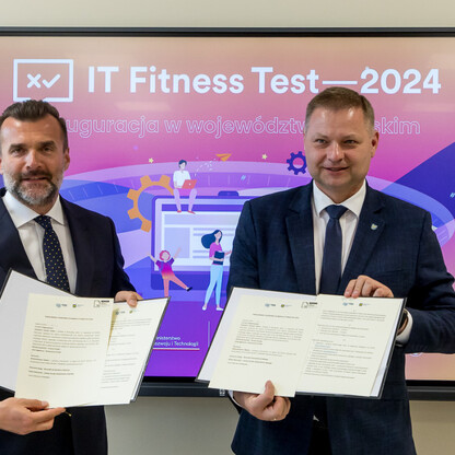 IT Fitness Test 2024. fot. Tomasz Żak / UMWS