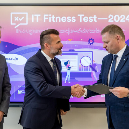 IT Fitness Test 2024. fot. Tomasz Żak / UMWS