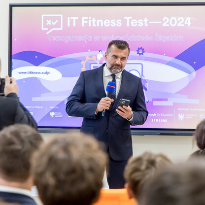 IT Fitness Test 2024. fot. Tomasz Żak / UMWS