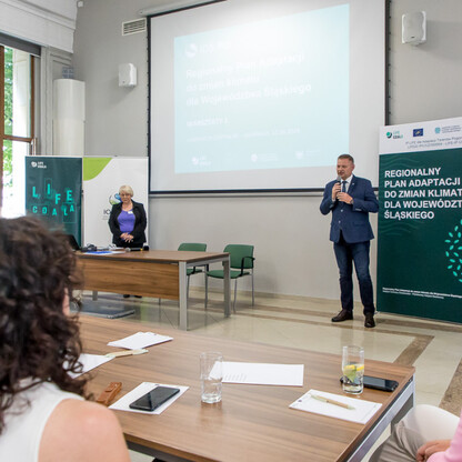 Regionalny Plan Adaptacji do zmian klimatu - warsztaty. fot. Tomasz Żak / UMWS