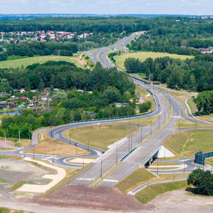 Trasa N-S w Rudzie Śląskiej. fot. arch. UMWS Maciej Dziąbek