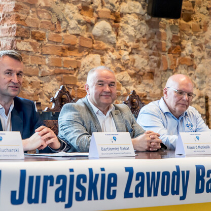 VII Jurajskie Zawody Balonowe - konferencja prasowa. fot. Tomasz Żak / UMWS