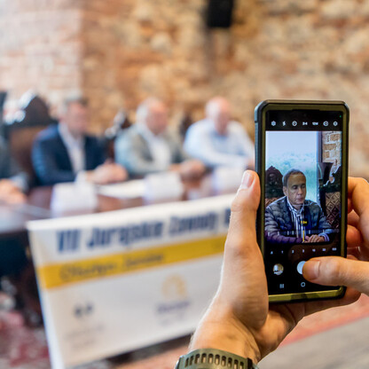 VII Jurajskie Zawody Balonowe - konferencja prasowa. fot. Tomasz Żak / UMWS