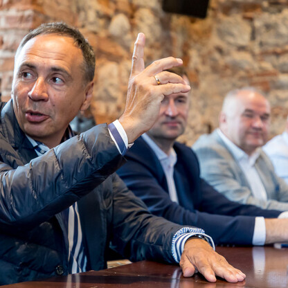 VII Jurajskie Zawody Balonowe - konferencja prasowa. fot. Tomasz Żak / UMWS