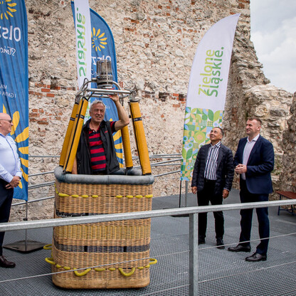 VII Jurajskie Zawody Balonowe - konferencja prasowa. fot. Tomasz Żak / UMWS