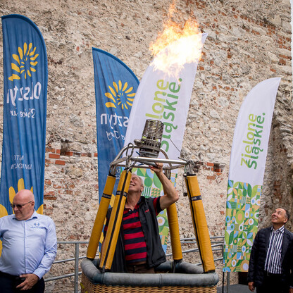 VII Jurajskie Zawody Balonowe - konferencja prasowa. fot. Tomasz Żak / UMWS