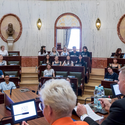 Inauguracja XXII Szczyt Młodzieży Regionalnego Trójkąta Weimarskiego. fot. Tomasz Żak / UMWS