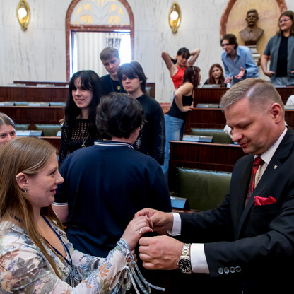 Inauguracja XXII Szczyt Młodzieży Regionalnego Trójkąta Weimarskiego. fot. Tomasz Żak / UMWS